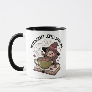 Witchcraft Level: Steeping — Cosy Tea Witch Mug