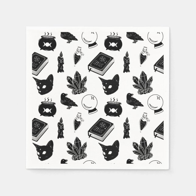 Witchcraft Pattern I Napkin (Front)