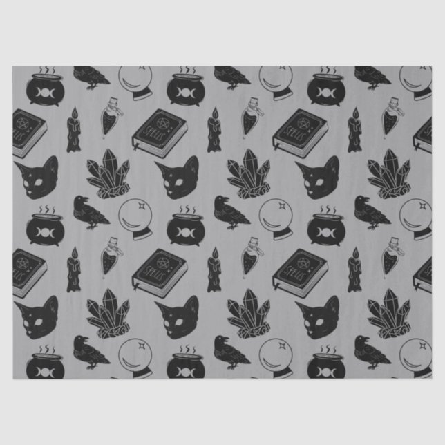 Witchcraft Pattern I Tissue Paper (Front)