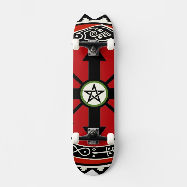 Witchcraft Pentacle Skateboard (Front)