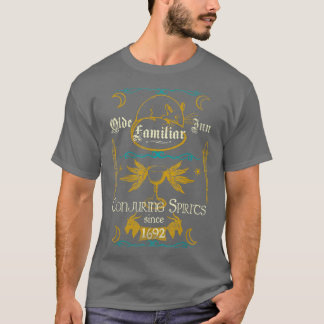 Witchcraft s Familiar Inn Wiccan Witch 1692 Ts T-Shirt
