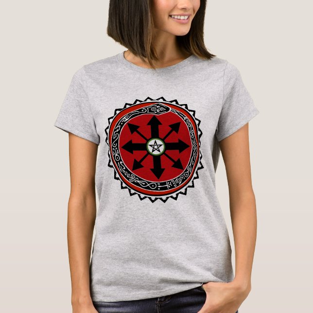 Witchcraft Symbol for Chaos T-Shirt (Front)