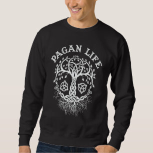 Witchcraft Wiccan Pagan Tree Of Life 13 Sweatshirt