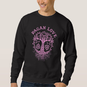 Witchcraft Wiccan Pagan Tree Of Life  16 Sweatshirt