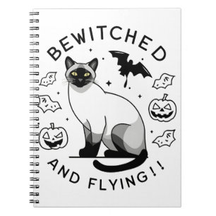 witched Flight: The Enchanted Siamese cat Notebook