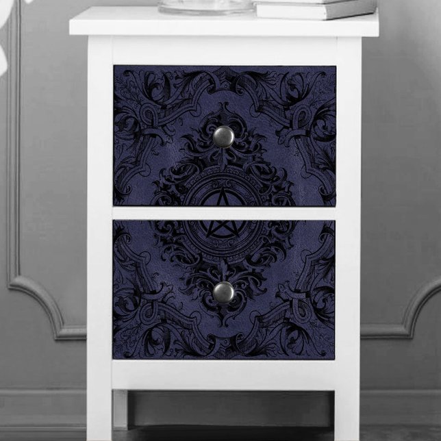 Witchery Flourish | Dusty Purple Fantasy Pentacle Tissue Paper (Creator Uploaded)