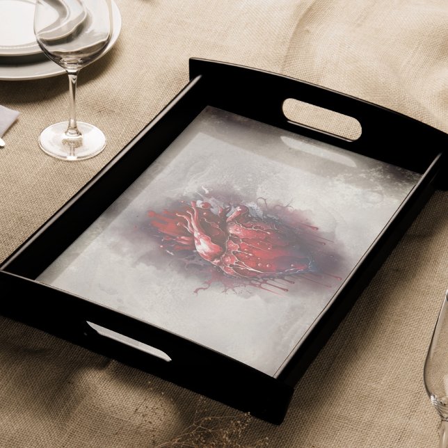 Witchery | Heart with Red and Gold Bleeding Drip Tissue Paper (Creator Uploaded)