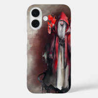 Witchery | Red Witch with Dark Evil Gothic Shadows