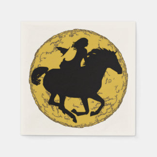 Witches and Full Moon Napkin