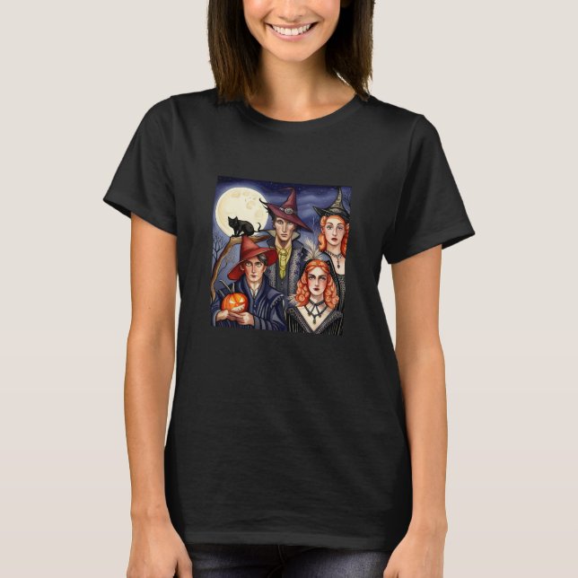 Witches and Warlocks T-Shirt (Front)