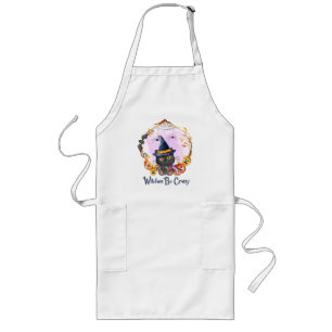 Witches Be Crazy – Witch Black Cat Long Apron