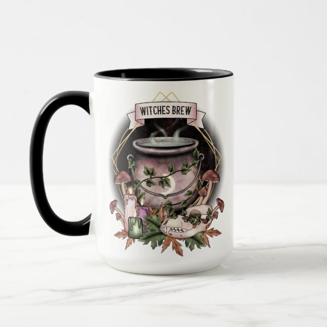 Witches Brew cute coffee mug (Left)