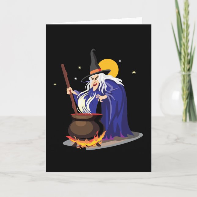 Witches Brew Halloween Cards (Front)