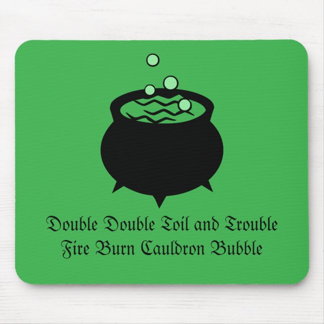 Witches Brew Mouse Pad (Front)