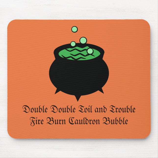 Witches Brew Mouse Pad (Front)