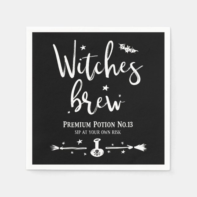 Witches Brew Napkin (Front)
