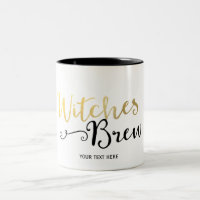 WITCHES BREW Typography Halloween Festive