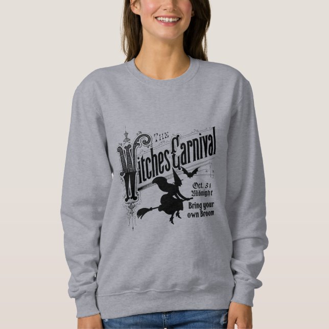 Witches Carnival for Halloween Sweatshirt (Front)