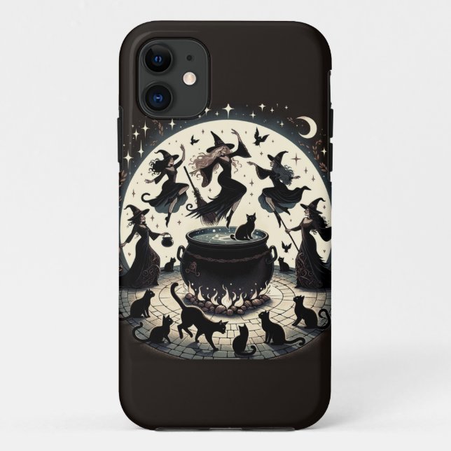Witches Dans: Enchanted Forest Gathering Case-Mate iPhone Case (Back)