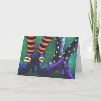 Witches Halloween Card