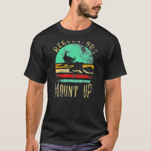 Witches Halloween Regulators Mount Up T-Shirt