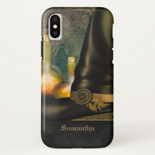 Witches Hat Personalised iPhone X Case