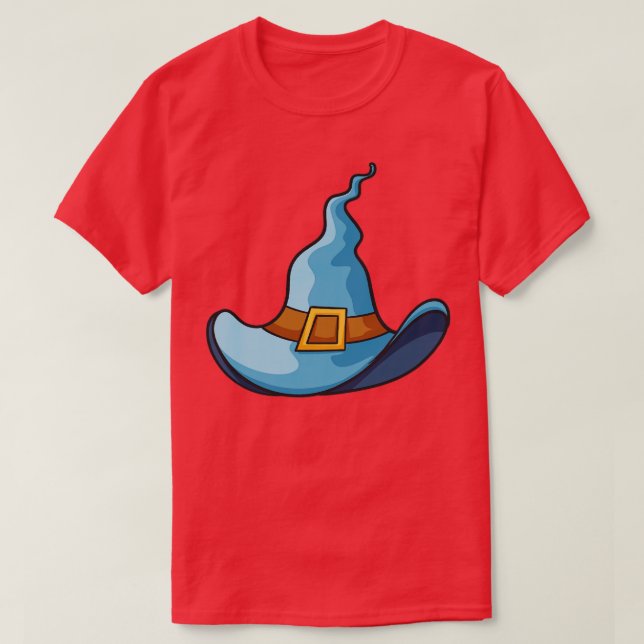 Witches Hat Witch Halloween T-Shirt (Design Front)