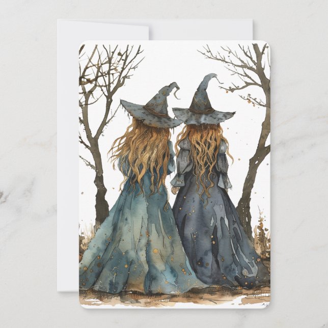 Witches In The Woods Invitation (Front)