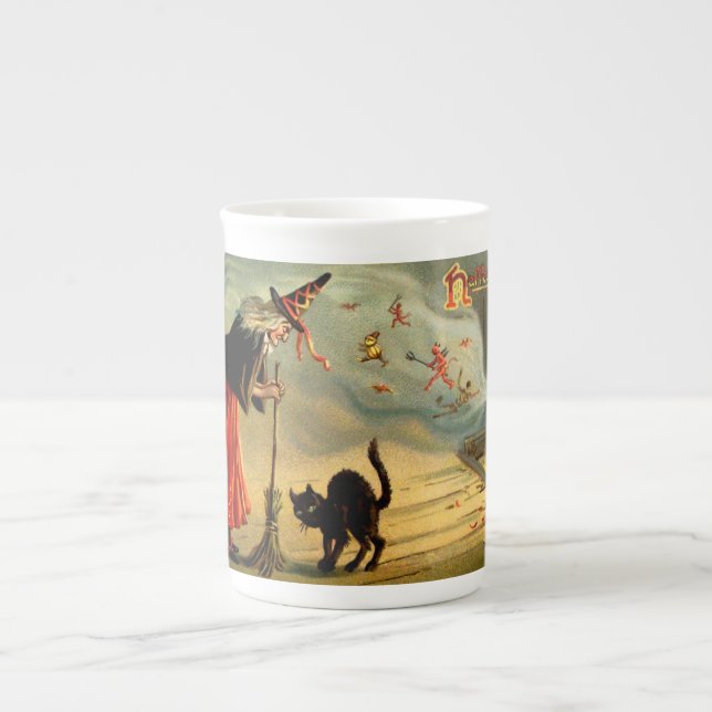 Witches' Magic Bone China Mug (Front)