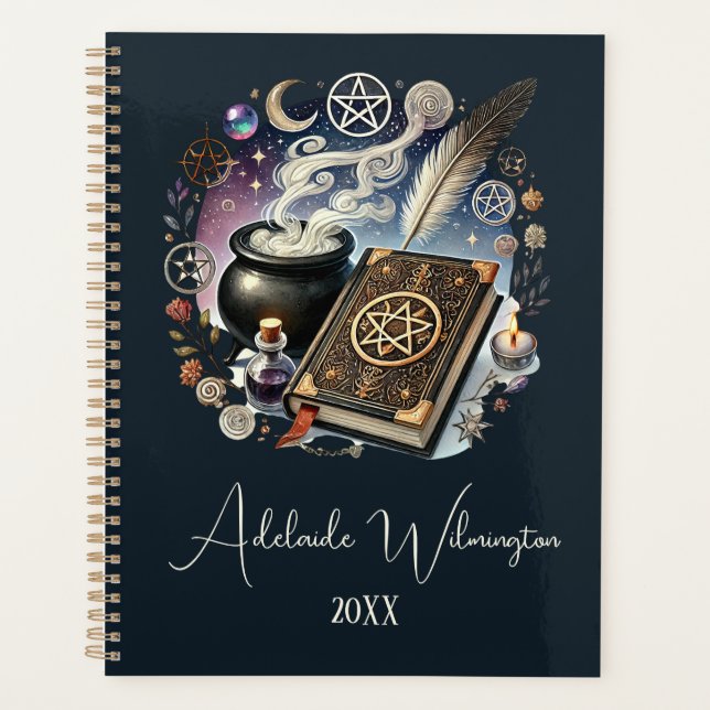 Witche's Magical Annual  Planner (Front)