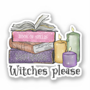 Witches Please – Stack of Witchy Books