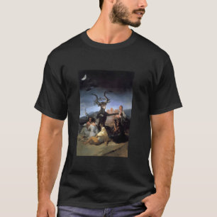 Witches Sabbath (Brujas sábado) by Francisco Goya T-Shirt