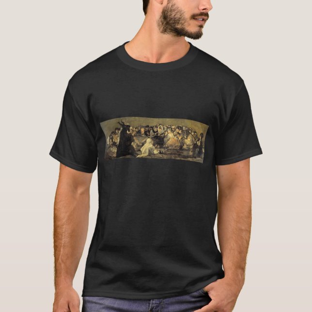 Witches Sabbath by Francisco Goya T-Shirt (Front)