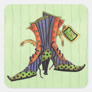 Witches Shoes - Stickers
