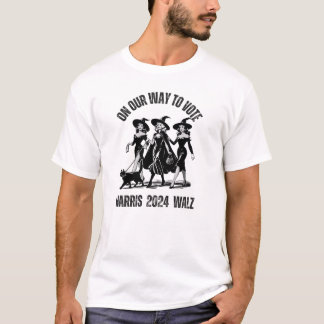 WITCHES VOTE WALZ HARRIS 2024 T-Shirt