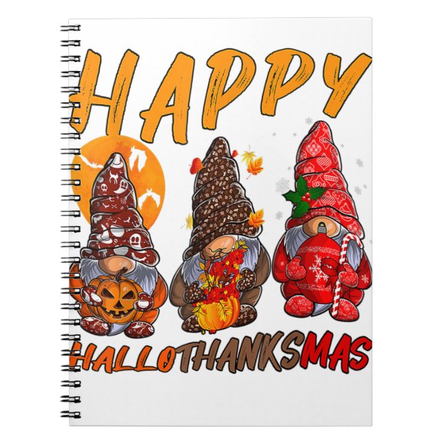 Witches, Witch Hat, Cute Witch Costume, Funny Hall Notebook (Front)