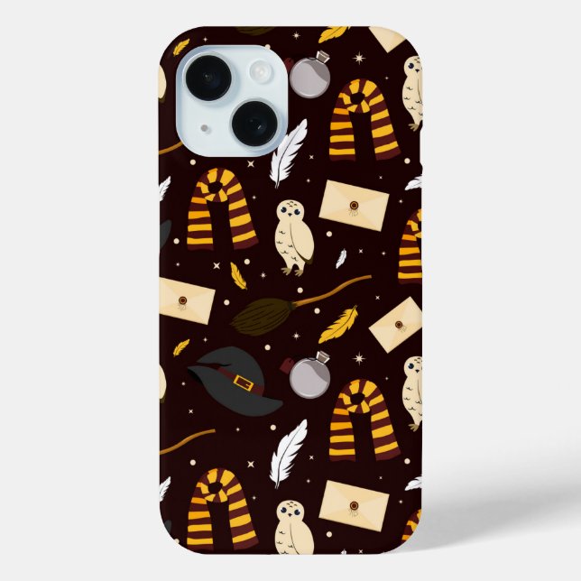 Witches, Wizards & Magic Pattern Case-Mate iPhone Case (Back)