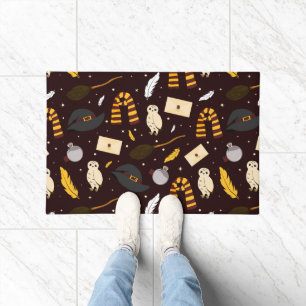 Witches, Wizards & Magic Pattern Doormat