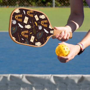 Witches, Wizards & Magic Pattern Pickleball Paddle