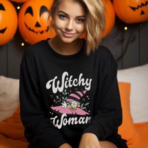Witches Woman Funny Witch Halloween Sweatshirt