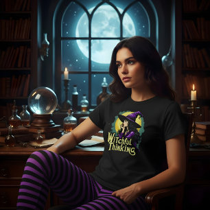 Witchfull Thinking Halloween Witch Thinking design T-Shirt