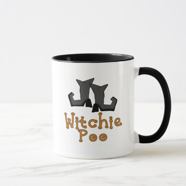 Witchie Poo T-shirts and Gifts Mug (Right)