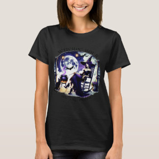 ✨"Witchin' Hour on the Porch" Vintage Halloween T-Shirt
