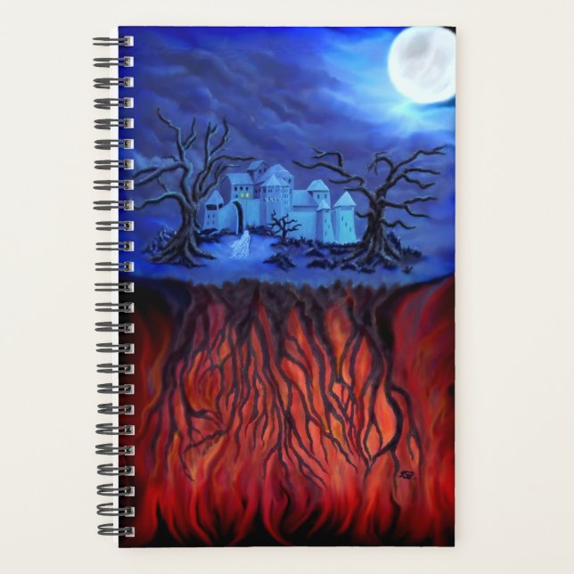 Witching hour, between Heaven and Hell Planner (Front)