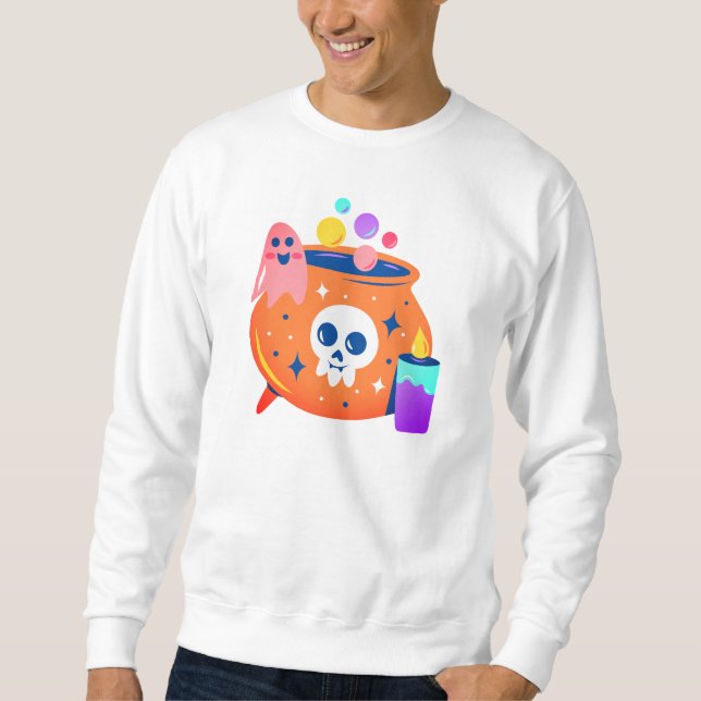 Witching Hour Cosy: Halloween Sweatshirt (Front)