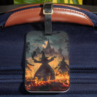 Witching Hour Ritual – Fire Dance of the Three Sis Luggage Tag