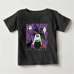Witching Up Fun   Happy Halloween Magic & Mischief Baby T-Shirt