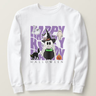 Witching Up Fun   Happy Halloween Magic & Mischief Sweatshirt