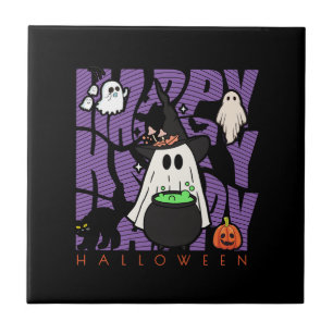 Witching Up Fun   Happy Halloween Magic & Mischief Tile