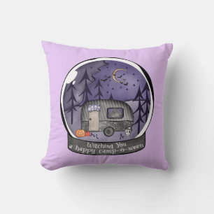 Witching You A Happy Camp-O-Ween Cushion